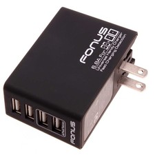 Home Charger 34W 4-Port USB 6.8A Wall AC Plug Power for Tablets picture