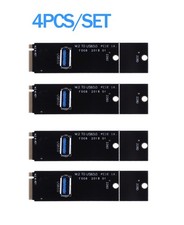 4PCS NGFF M.2 To USB 3.0 Transfer PCI-E Riser Card Adapter For Mining Machine picture