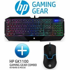 HP Wired Gaming Keyboard And Mouse Combo Set GK1100 English LED backlight picture