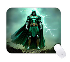Dr Doom Metal Mask Comic Villain Desk Mat Large Non-Slip Gaming Pad picture