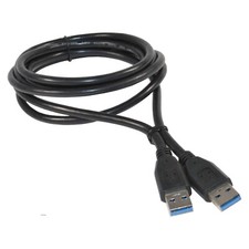 HQRP 6ft USB 3.0 Type A Male to Male (M/M) Extension Cable Data Transfer Cord picture
