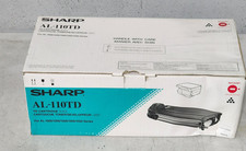 Sharp AL-110TD Black Toner Developer Cartridge Genuine New Sealed Damaged Box picture