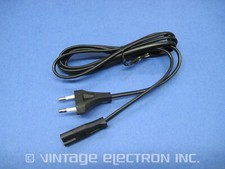 HAFLER CD Player Export Power Cord - EU 2-Prong to C7 Figure-8, 6 Feet / 1.8 m picture