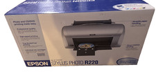 Epson Stylus Photo R220 Digital Photo Inkjet Printer - NEW Sealed picture