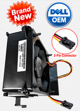 Brand New Genuine Dell Dimension 2400 Rear Cooling Fan 3-Pin 0D1601 D1601 picture