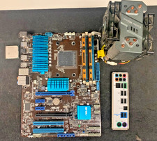 ASUS MSA97 LE R2.0 MOTHERBOARD 2xRAM AMD Phenom II X6 1045T CPU CoolerMaster fan picture