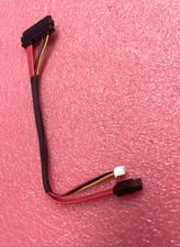 10X NEW SATA 7+15 22 Pin Combo Cable HDD Hard Drive Data 4 Pin Power Supply. picture
