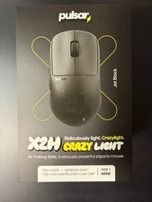Pulsar X2H CRAZY LIGHT Mini Black Gaming Mouse Rechargeable Tested picture