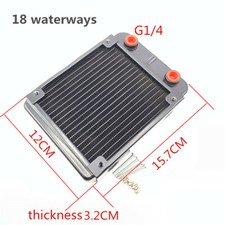 Water cooler 120MM*32MM Aluminum radiator for computer beauty instrument picture