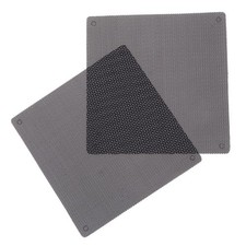 Reusable Black Mesh Cover Case for Computer Fan Dustproof and Ventilation picture