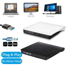 External DVD drive, USB 3.0 and Type-C CD DVD reader/writer, burner/player picture