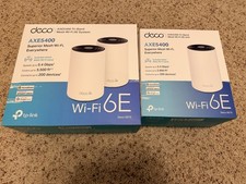 TP-LINK Deco XE75 AXE5400 Tri-Band Mesh Wi-Fi 6E Router System 3-Pack White picture