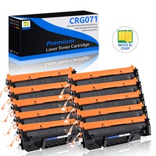 10PK Canon 071 Black Replacement Toner Cartridge for ImageCLASS LBP122dw MF272dw picture
