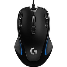 Logitech G300s Optical Ambidextrous Gaming Mouse – 9 Programmable Buttons used picture