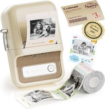 NIIMBOT B21 Pro Sticker Printer, 300DPI, Fun APP, Portable Inkless Label Prin... picture
