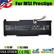✅BTY-M491 LAPTOP BATTERY FOR MSI PRESTIGE 14 A11SB SERIES WHITE CONNECTOR 52.4WH picture