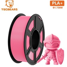 TECBEARS PLA Plus Filament 1.75mm 3D Printer Filament PLA+ 1/5/10 Rolls*1KG LOT picture
