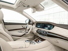 Cars 2015 mercedes benz s class maybach luxury super Desk Mat Stitched picture