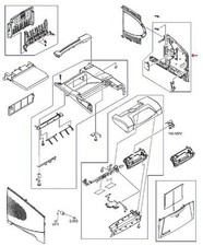 Sparepart: HP Inc. Cover Right Assembly, RM1-1076-000CN picture