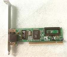 BRAND NEW RTL8139C 100BASE-TX FAST PCI ETHERNET & DRIVER 141211-424 RM2-LAN27 picture