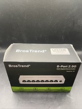 BrosTrend 8-Port 2.5G Ethernet Switch Multi-Gigabit Network Switch Model No S3 picture
