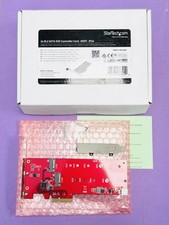 NEW StarTech 2x M.2 SSD Controller Card - NGFF PCIe PEX2M2 picture