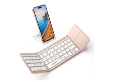 Samsers Foldable Bluetooth Keyboard w/Touch Panel NO Stand Ultra-thin Read Desc. picture