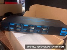 VPFET HDMI & DP KVM Dual Monitor Switch 3x2 picture