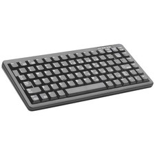 Cherry G84-4100LCAUS-0 G84-4100 Ultraslim Light Gray Wired Keyboard Compact picture