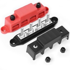 Bus Bar Power Distribution Block 250A with 4 X 5/16