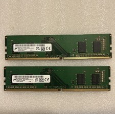 Micron 16GB (2x8GB) DDR4-3200 DIMM Desktop Memory RAM MTA4ATF1G64AZ-3G2E1 picture