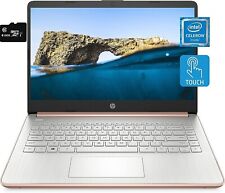 Newest HP Touch 14'' Laptop Intel 2-Core CPU 16GB RAM 192GB (64+128) Win11 Rose picture