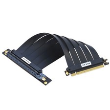 PCIE 4.0 X16 GPU Graphics Flexible Extender Card Riser Cable 90° 180° Adapter picture