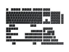 Black Ink POM Jelly Premium Custom Mechanical Keyboard Cherry Keycap 169 Keys picture