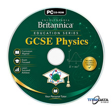 Encyclopedia Britannica GCSE Physics PC CD-ROM Windows 10 11 Learning Software picture