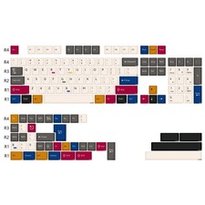 KBDiy PBT Keycaps 143-Key Cherry Profile GMK Style for Cherry MX picture