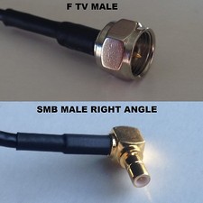 RG316 F MALE to SMB MALE ANGLE Coaxial RF Cable USA-US picture