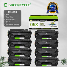 8PK High Yield CE505X Toner Cartridges Fits For HP Laserjet P2055 P2050 P2055X picture