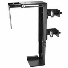 VIVO Adjustable Clampon Desk Leg PC Mount, Under Desk PC Mount, Computer Case... picture