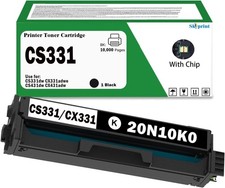 CS331 CX331 Toner Cartridge 20N10K0 Black with Chip High Yield Compatible picture