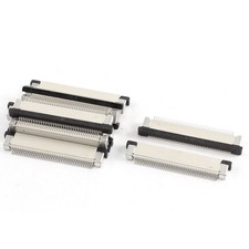 10 Pcs Bottom Port 40Pin 0.5mm Pitch FFC FPC Ribbon Sockets Connector picture