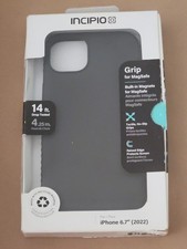Incipio Grip Series Case for MagSafe for iPhone 14 Plus - Black (IPH-2014-BLK) picture