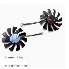 Graphics Card Cooling Dual Fan GA81O2U For ZOTAC GeForce GTX 970 4GB Accessories picture