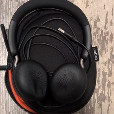 Jabra Evolve2 40 Wired USB On-Ear Headset Boom Mic Black Double picture