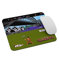 Atari - C64 - World Karate -  Mouse Pad NEW 9.5