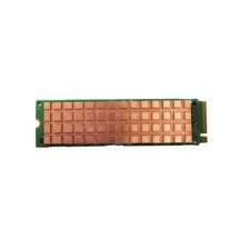 M.2 NVME PCI-E SSD 4MM Copper Heatsink Cooling Radiator Fin + Laird Thermal Pad  picture