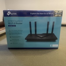 TP-Link Archer AX21 AX1800 Dual Band Wi-Fi 6 Router Gigabit OneMesh Sealed New picture