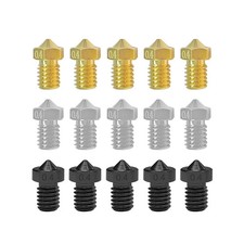 5PCS FLSUN T1 PRO 3D Printer Hotend Kit Nozzle Brass/Stainless/Hardened Steel picture