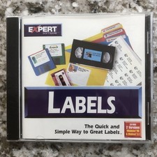Memorex Expert Labels CD/DVD Software New Sealed - Create Professional Labels PC picture