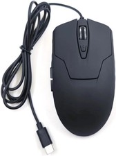 CBUS Wired USB C Mouse, 6-Button Quiet Click Computer Mouse - 4 DPI Speeds, Ergo picture